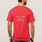 Ein Verstand. Eine Note T-Shirt (Rückseite)