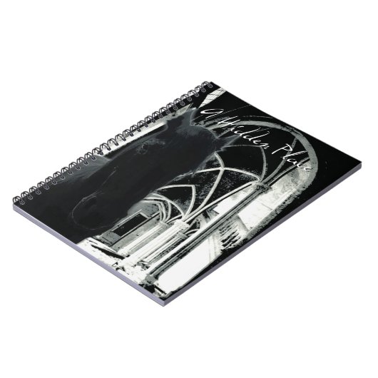 Ein versteckter Ort - Notebook Notizblock (Linke Seite)
