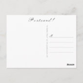 Ein versteckter Ort - Postkarte (Rückseite)