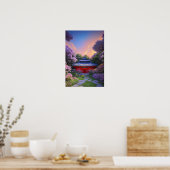 Ein verstecktes Spiel im Serenengarten Poster (Küche)