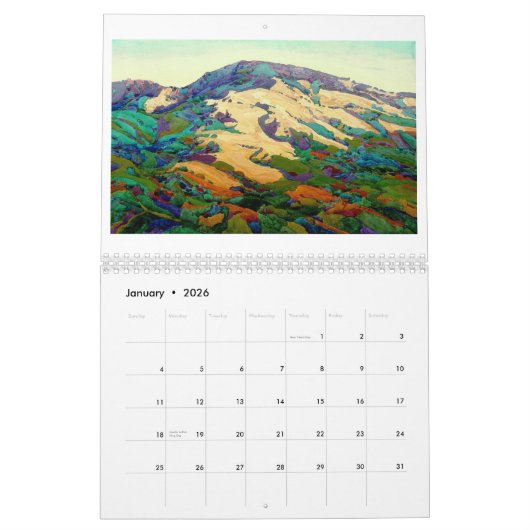 Ein verwirrter Platz, 2010/2011 Kalender (Jan 2026)