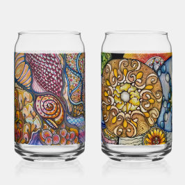 Ein verworrenes Paar Dosenglas