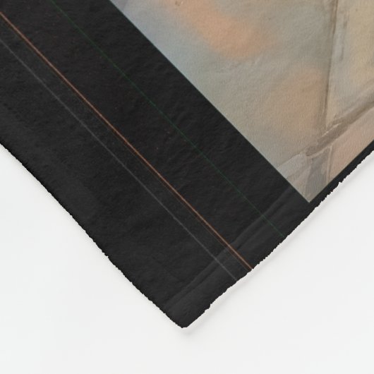 Ein verzaubertes Portrait der Smaragdgrünen Kaiser Fleecedecke (Ecke)