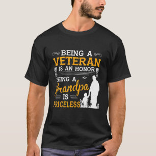 Ein Veteran ist ein Ehrengroßvater ist unbezahlbar T-Shirt