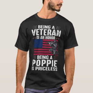 Ein Veteran zu sein ist eine Ehre, ein POPPIE zu s T-Shirt