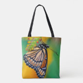 Ein Viceroy Butterfly auf Blume Tasche (Rückseite)