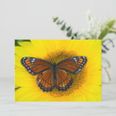 Ein Viceroy Butterfly | Limenitis Archippus Dankeskarte (Stehend Vorderseite)