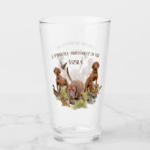 Ein vielseitiger Aristokrat in Ungarisch Vizsla Glas (Vorderseite)