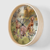 Ein vielseitiger Aristokrat in Ungarisch Vizsla Uhr (Winkel)