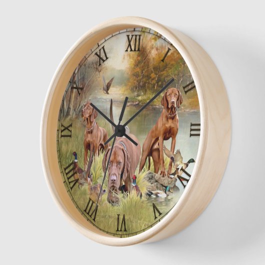 Ein vielseitiger Aristokrat in Ungarisch Vizsla Uhr (Winkel)
