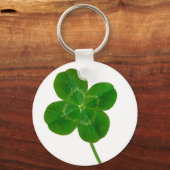 Ein Vierblättriges Kleeblatt Schlüsselanhänger (Vorderseite)