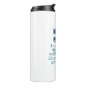 Ein Viertel der Amerikaner leidet an psychischer K Thermosbecher (Nach links gedreht)