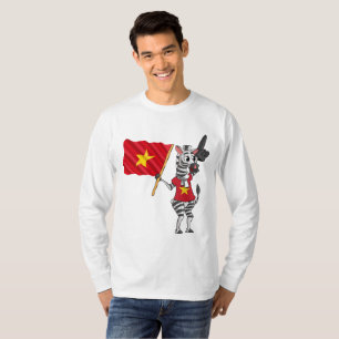 Ein vietnamesischer Zebra T-Shirt