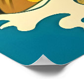 Ein vietnamesisches Mädchen im Vollblut Poster (Ecke)