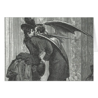 Ein viktorianischer/gotischer geflügelter Vampir-K