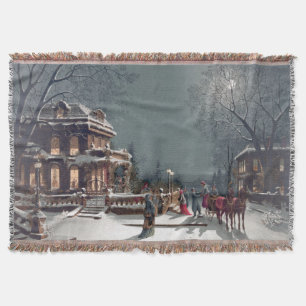 Ein viktorianischer Heiligabend von J. Hoover 1880 Decke