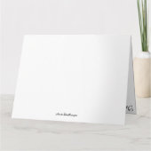 Ein Viktorianischer Winterfrieden: Weihnachten - G Karte (Rückseite)