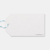 Ein Viktorianisches Weihnachtsfest - Geschenketike Geschenkanhänger (Rückseite Horizontal)