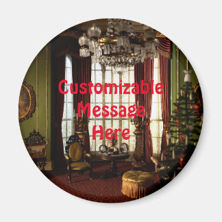 Ein Viktorianisches Weihnachtsfest - Maßgeschneide Magnet