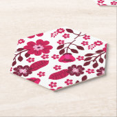 Ein Vintage-Style-Farbenfrohes Design Untersetzer (angewinkelt)