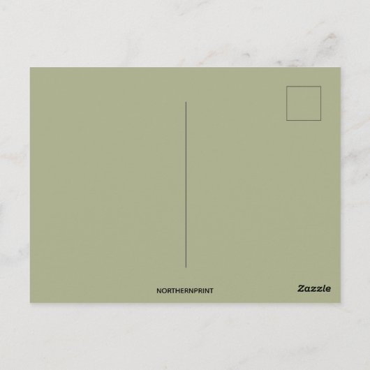 Ein Vintager Herzklopfen - Valentinstag Postkarte (Rückseite)