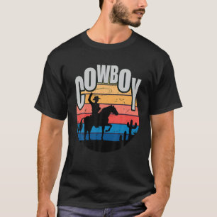 Ein Vintager Howdy Western Country Cowboys T-Shirt