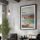 Ein Vintager kalifornischer Traum Poster