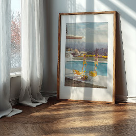 Ein Vintager kalifornischer Traum Poster