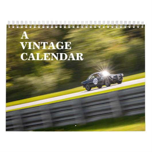 Ein Vintager Zeitplan Kalender (Titelbild)