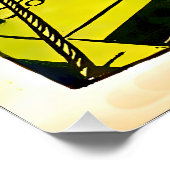 Ein Vintages Beispiel für französische Piraten Poster (Ecke)