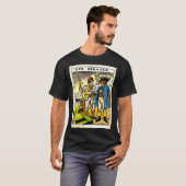 Ein Vintages Beispiel für französische Piraten T-Shirt (Vorne ganz)