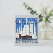 Ein Vintages Chicagoer Update Postkarte (Stehend Vorderseite)
