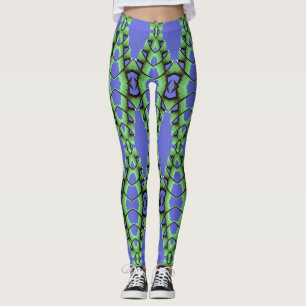 Ein Vintages farbiges Muster "Ratti_Creative_Arts" Leggings