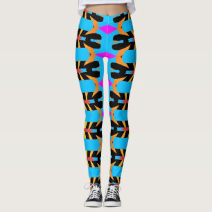 Ein Vintages farbiges Muster "Ratti_Creative_Arts" Leggings