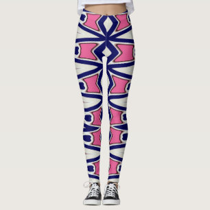 Ein Vintages farbiges Muster "Ratti_Creative_Arts" Leggings