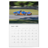 Ein Vintages Jahr Kalender (Mär 2027)