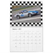 Ein Vintages Jahr Kalender (Feb 2027)