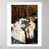 Ein Vintages Karussell Poster (Vorne)