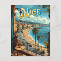 Ein Vintages Nizza, Frankreich