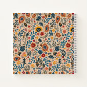 ein Vintages Notebook Notizblock (Rückseite)