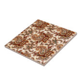 Ein Vintages Paisley-Muster 2 Fliese (Seite)