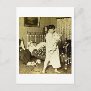 Ein Vintages Stereotyp der Arbeit 1901 Postkarte