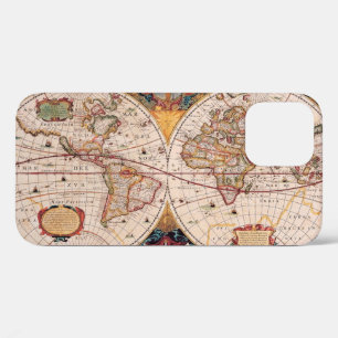 Ein Vintages Weltkarte Circa 1600 Case-Mate iPhone Hülle
