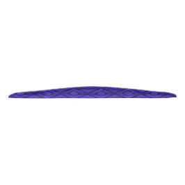 Ein violettes Stirnband mit Diamantmuster 