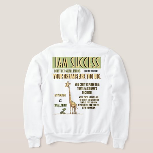 EIN VISIONÄR HOODIE (AblageHinten)