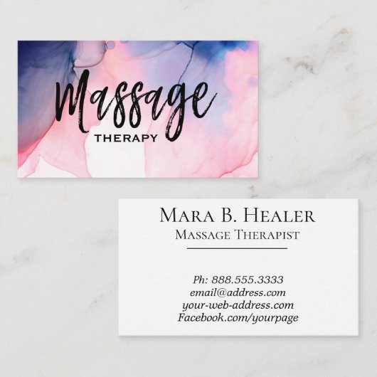 *~* ein visitenkarte (Vorne/Hinten)