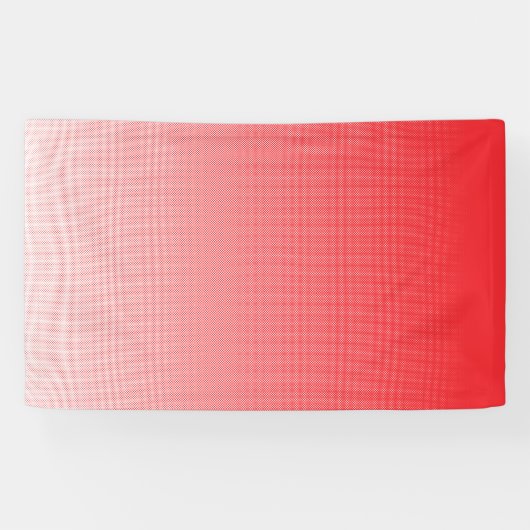 Ein visuell ansprechendes, rot-weiß gestreiftes Ba Banner (Horizontal)