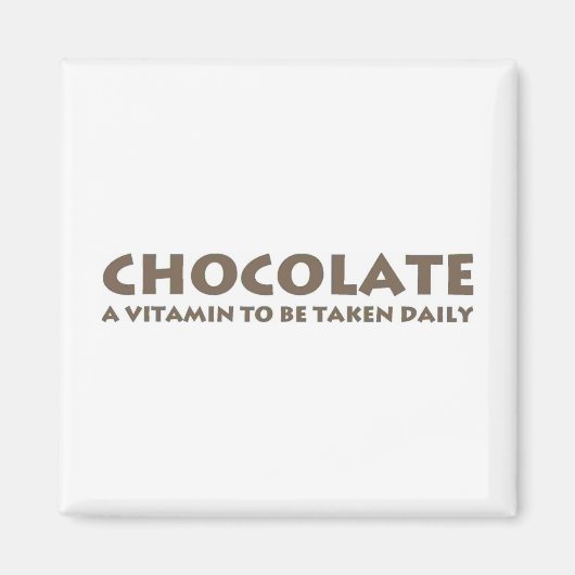 Ein Vitamin, das täglich eingenommen wird Magnet (Vorne)