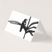 Ein Vogel auf dem Zweig (Vorderseite)