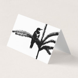 Ein Vogel auf dem Zweig